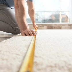 measuring carpet