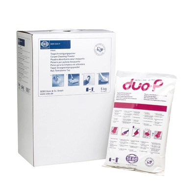 Sebo Duo P dry carpet cleaning powder